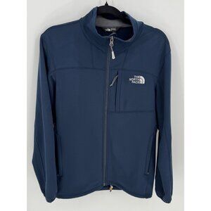 The North Face Mens Navy Full-Zip Fleece Jacket S